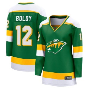 Women's Minnesota Wild Matt Boldy Fanatics Branded Breakaway Special Edition 2.0 Jersey - Green