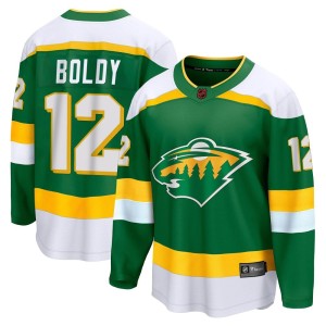 Youth Minnesota Wild Matt Boldy Fanatics Branded Breakaway Special Edition 2.0 Jersey - Green