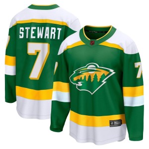 Men's Minnesota Wild Chris Stewart Fanatics Branded Breakaway Special Edition 2.0 Jersey - Green