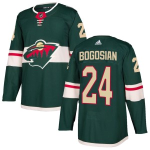 Men's Minnesota Wild Zach Bogosian Adidas Authentic Home Jersey - Green
