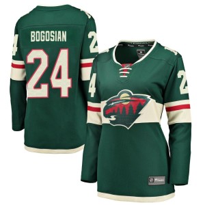 Women's Minnesota Wild Zach Bogosian Fanatics Branded Breakaway Home Jersey - Green
