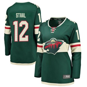 Women's Minnesota Wild Eric Staal Fanatics Branded Breakaway Home Jersey - Green